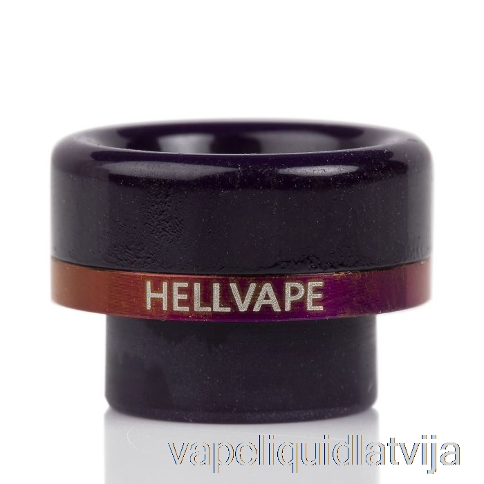 Hellvape Ag+/passage Rda Drip Tip Tumši Violets Vape šķidrums